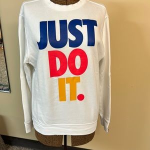 SPORTSWEAR JUST DO IT FLEECE SWEATSHIRT